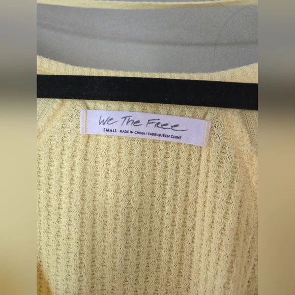 We The Free | Santa Clara relaxed long sleeved thermal top, Size S - Picture 5 of 7